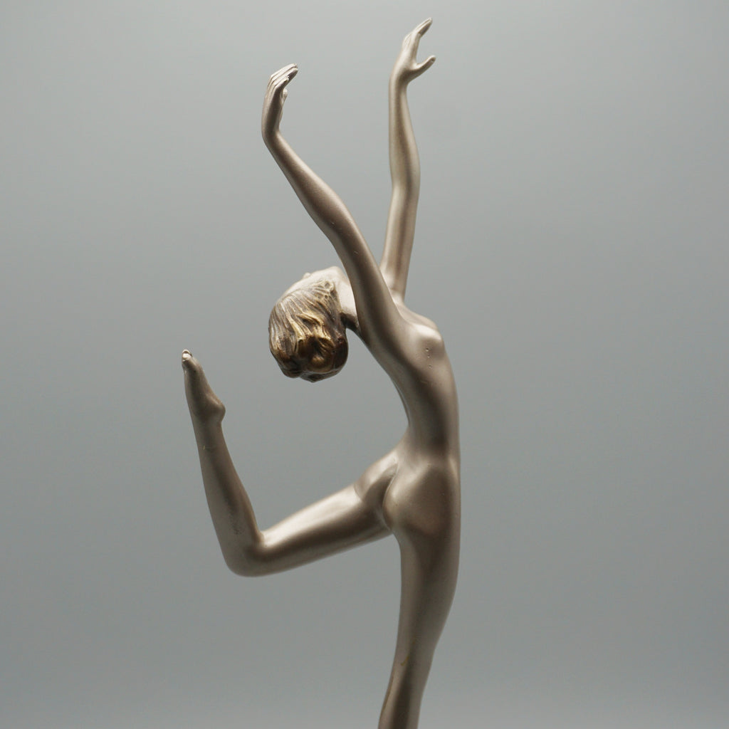 'Ecstacy' An Art Deco Cold Painted Bronze Sculpture by Josef Lorenzl - Jeroen Markies Art Deco