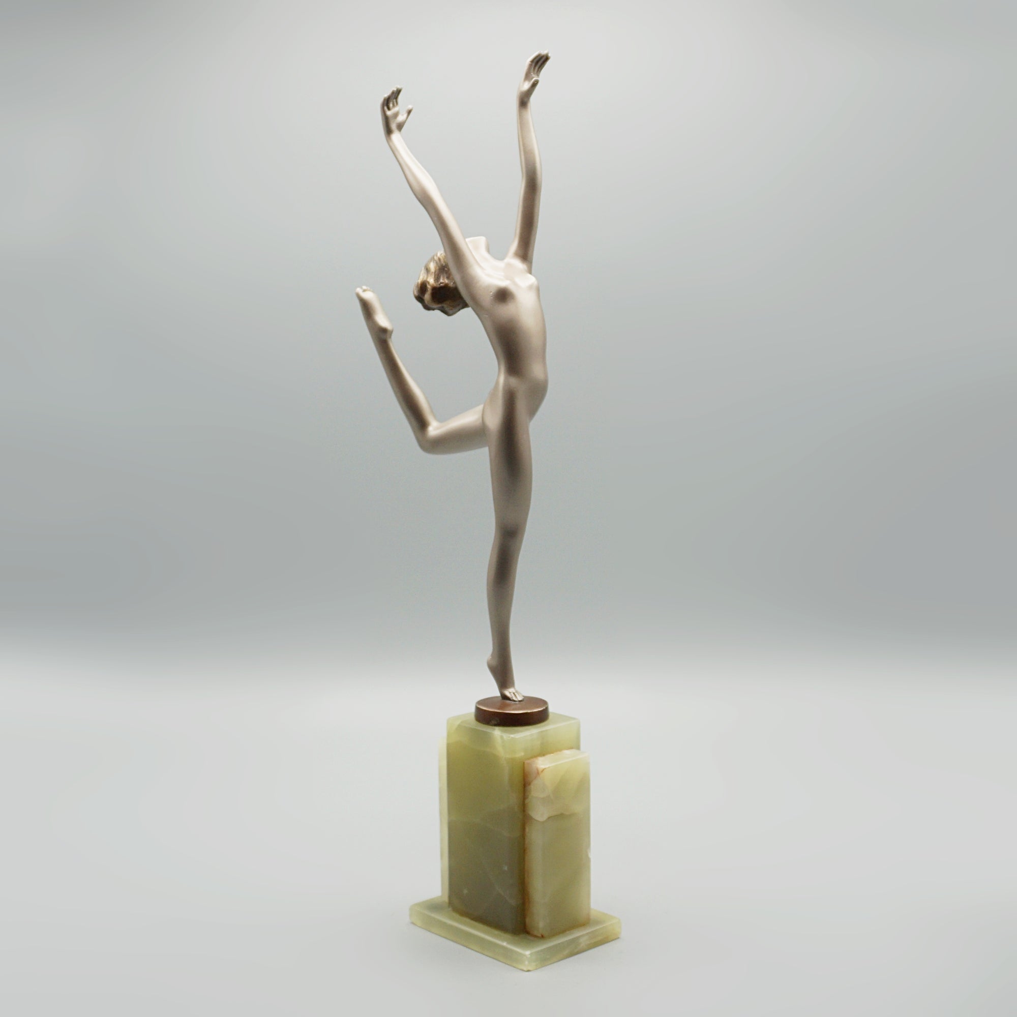 'Ecstacy' An Art Deco Cold Painted Bronze Sculpture by Josef Lorenzl - Jeroen Markies Art Deco