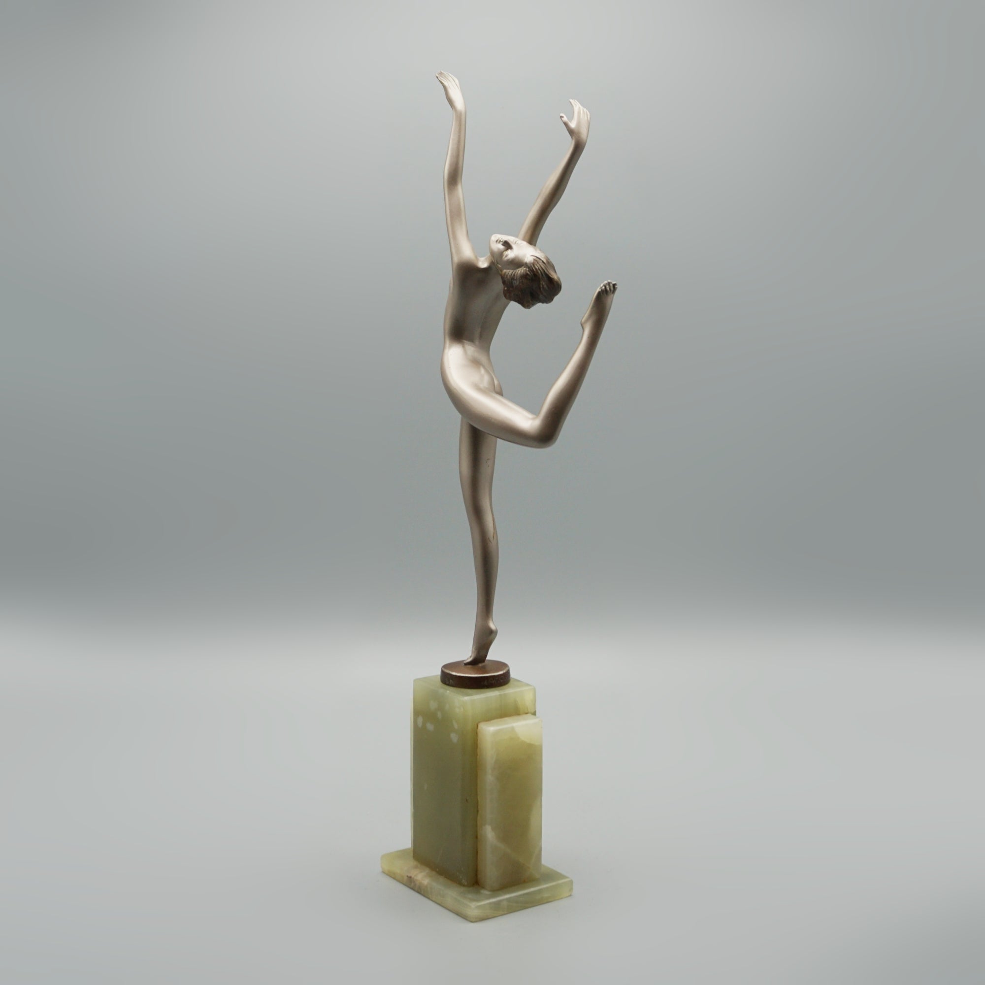 'Ecstacy' An Art Deco Cold Painted Bronze Sculpture by Josef Lorenzl - Jeroen Markies Art Deco