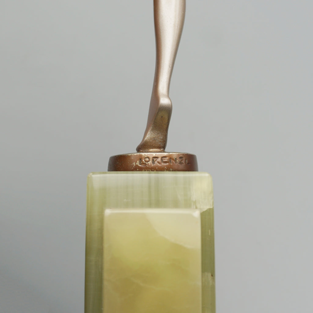 'Ecstacy' An Art Deco Cold Painted Bronze Sculpture by Josef Lorenzl - Jeroen Markies Art Deco