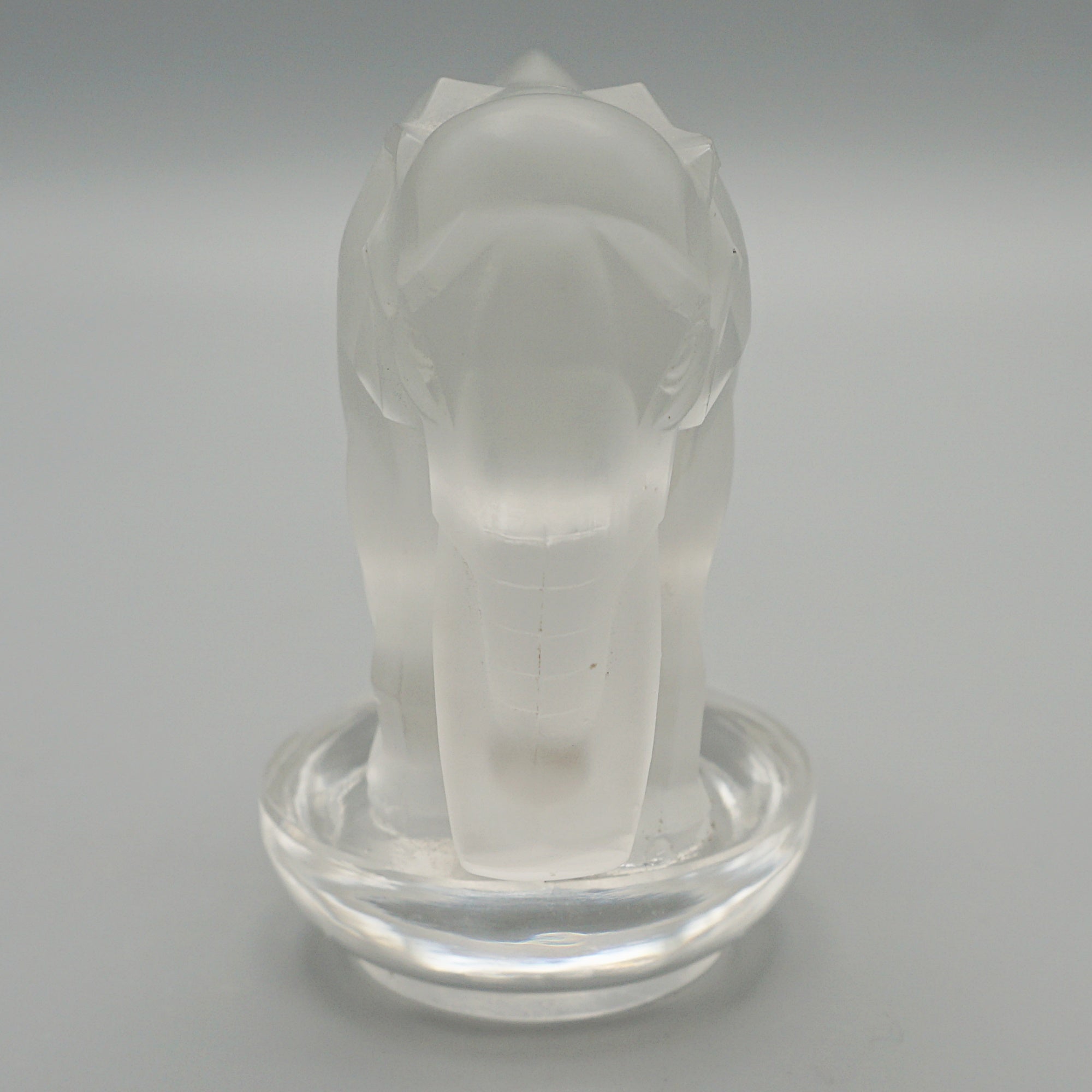 Toby Elephant by Rene Lalique - Art Deco Glass Paperweight - Jeroen Markies Art Deco
