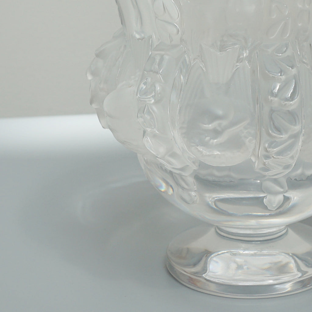 Marc Lalique Dampiene Glass Vase - Jeroen Markies Art Deco