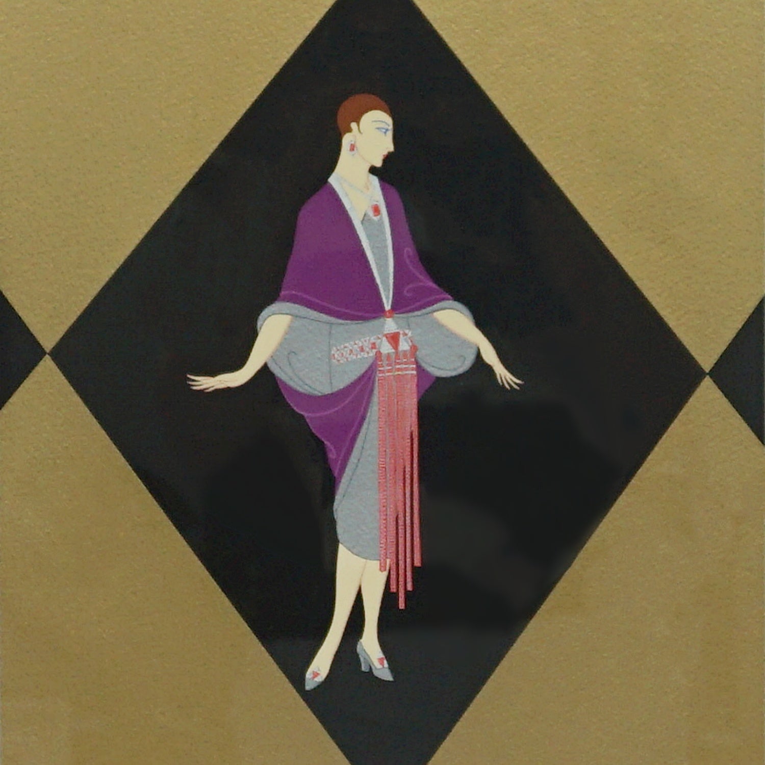 An Art Deco lithograph by Romain de Tirtoff - Jeroen Markies Art Deco