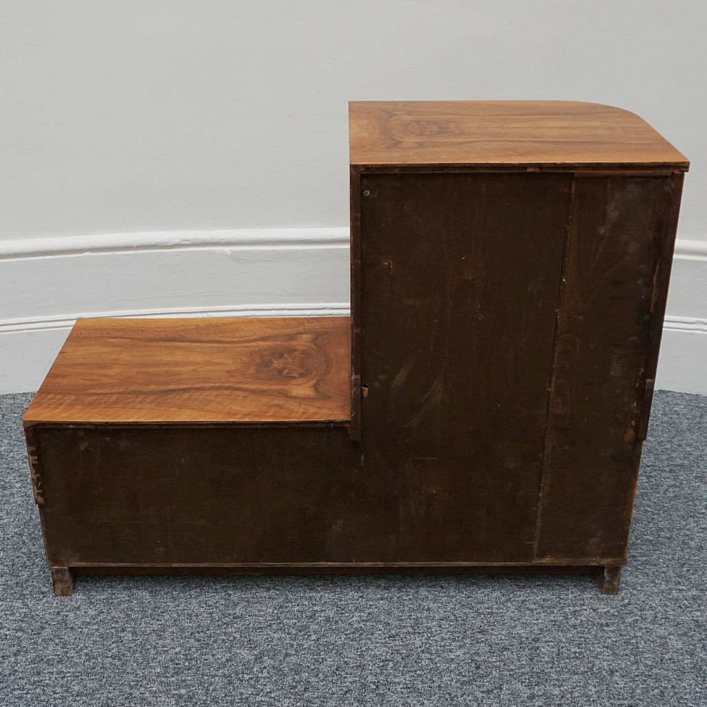 Vintage Art Deco Burr Walnut Filing Cabinet - Jeroen Markies Art Deco