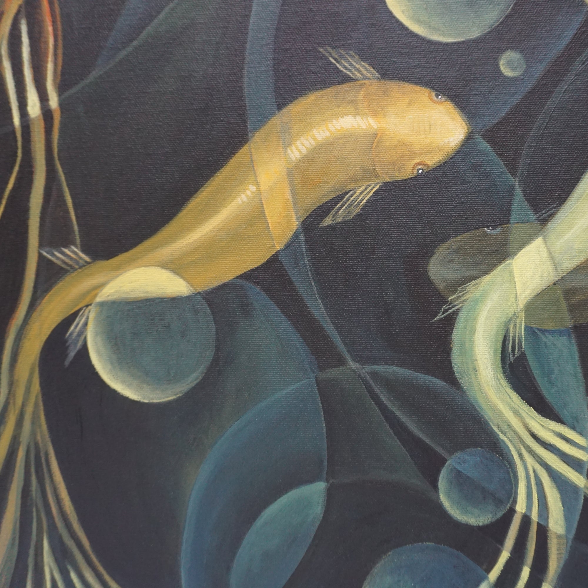 Contemporary Oil on Canvas painting by Vera Jefferson. Kent based artist. Art Deco Style Painting - Jeroen Markies Art Deco