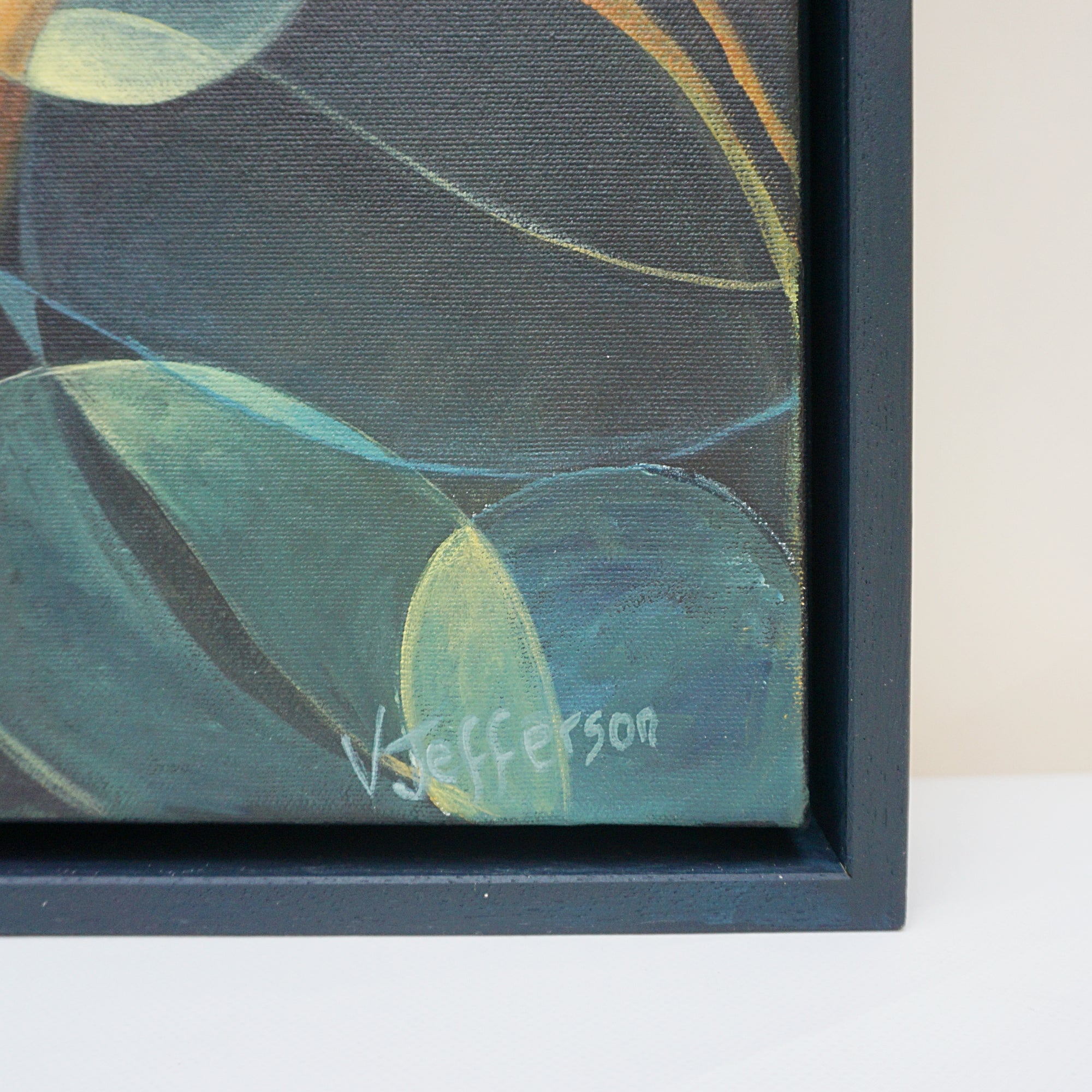 Contemporary Oil on Canvas painting by Vera Jefferson. Kent based artist. Art Deco Style Painting - Jeroen Markies Art Deco