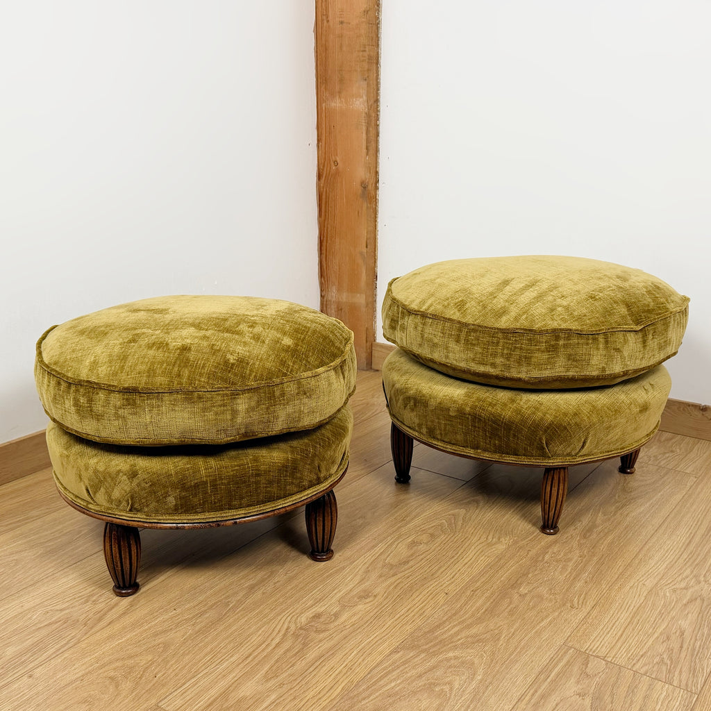Paul Follot Footstools Circa 1920 | Markies Antiques Ltd