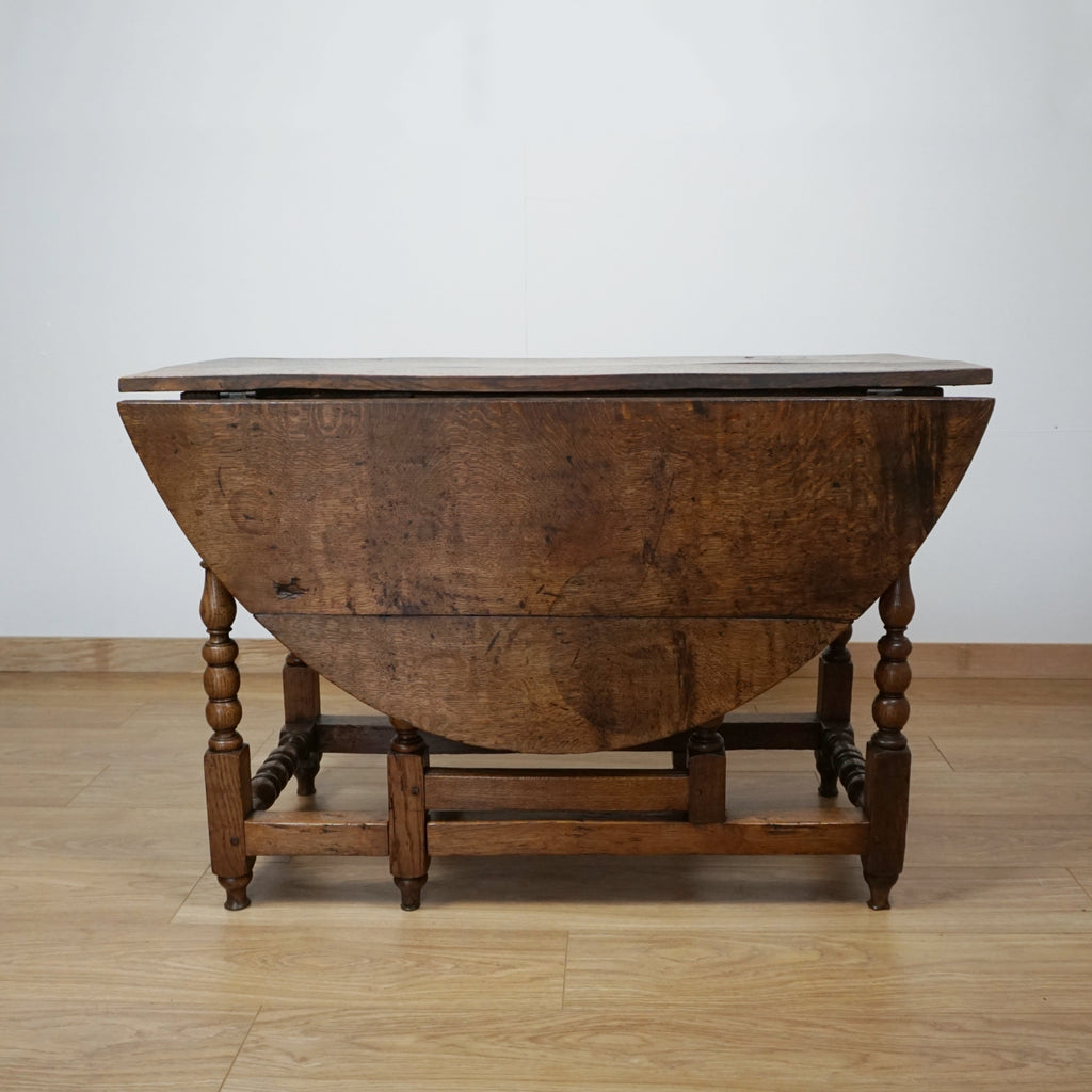 Stunning Late 17th Century Charles II Solid Oak Gateleg Table - Jeroen Markies Art Deco