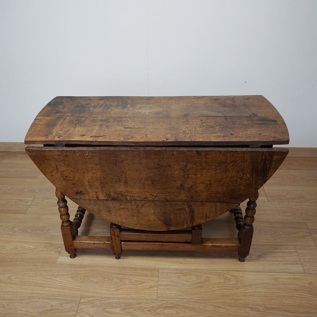 Stunning Late 17th Century Charles II Solid Oak Gateleg Table - Jeroen Markies Art Deco