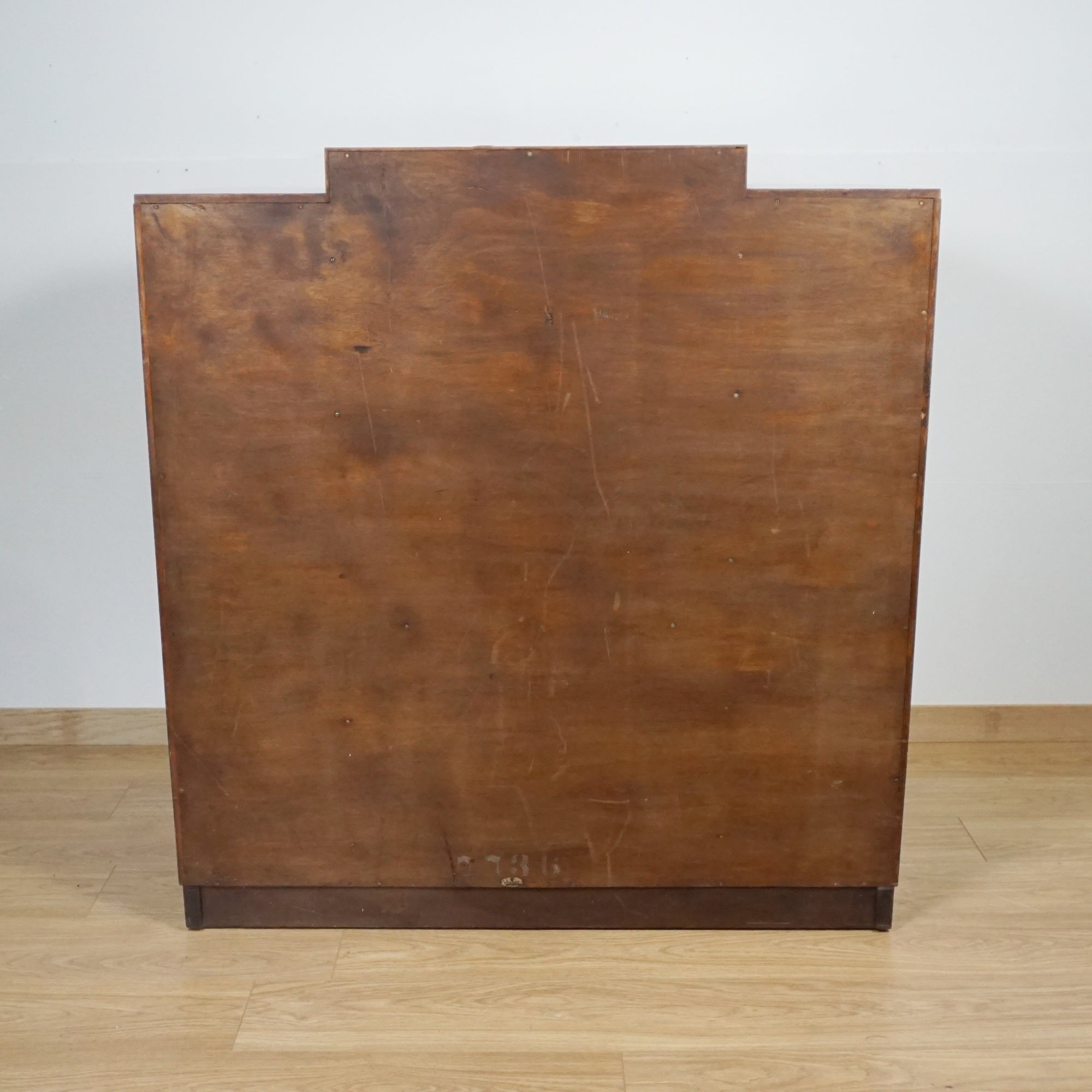 Stunning Walnut and Macassar Ebony Gentlemen's Wardrobe - Original Art Deco Cabinets - Jeroen Markies Art Deco