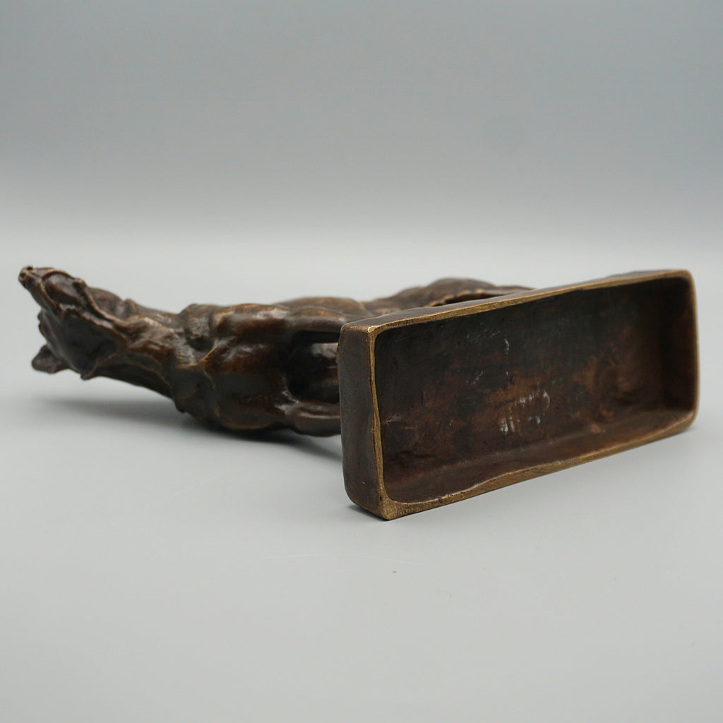 Bronze German Shepard by Amédéé Charles Loyseau