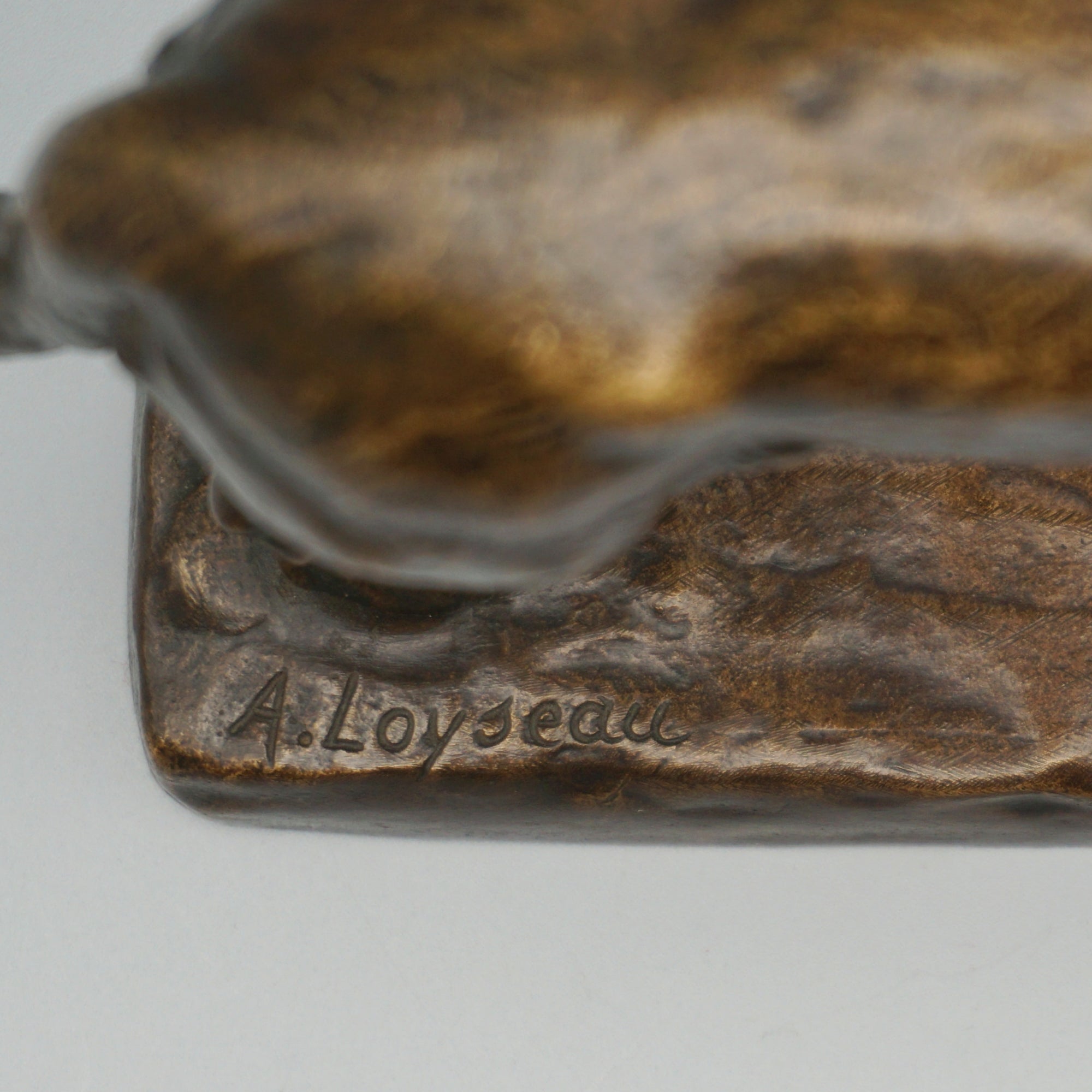 Bronze German Shepard by Amédéé Charles Loyseau