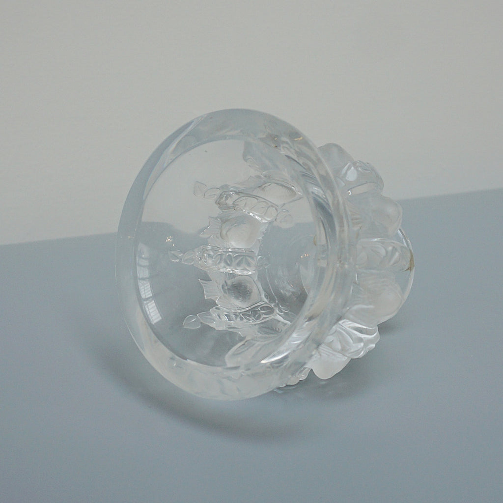 Marc Lalique Dampiene Glass Vase - Jeroen Markies Art Deco