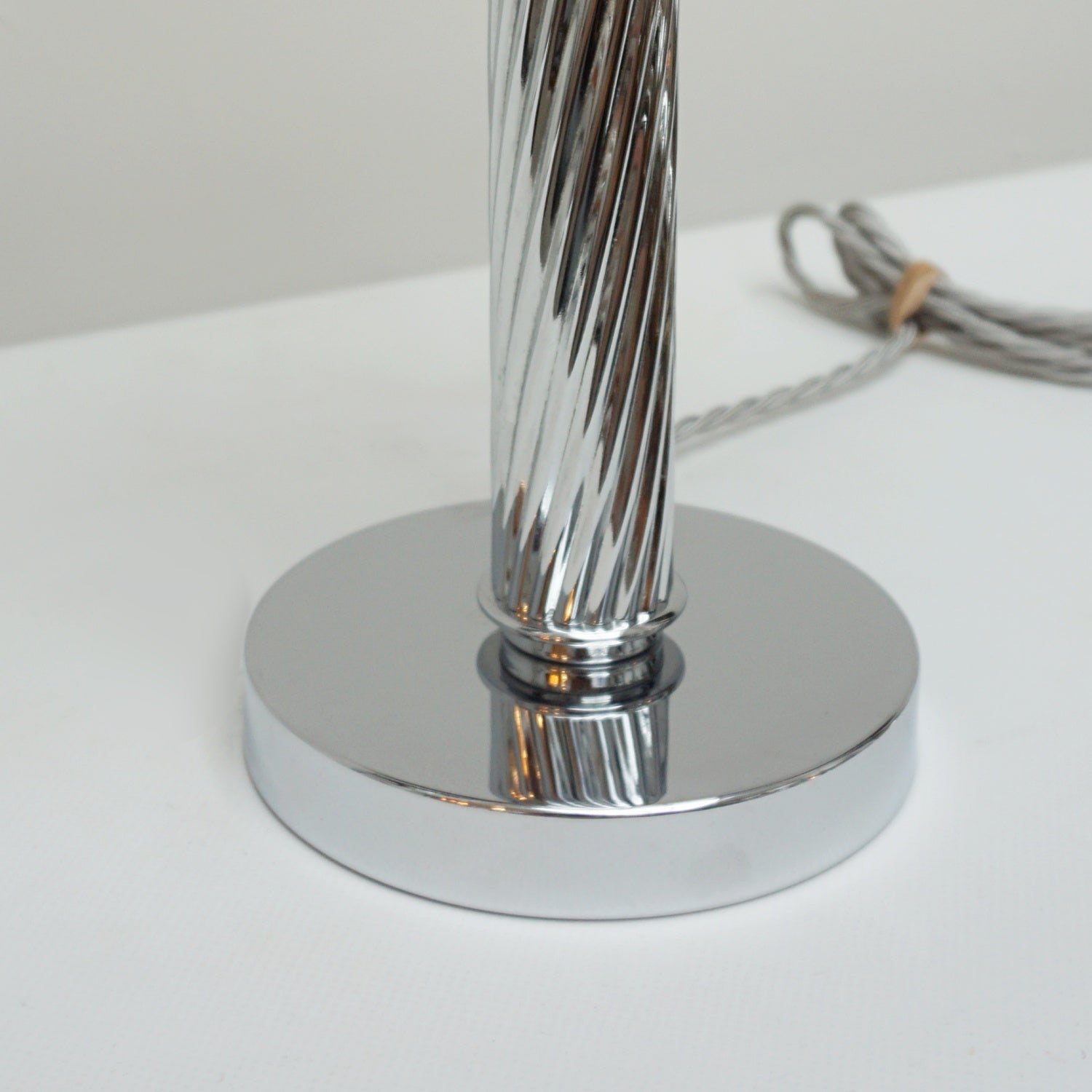 Pair of chrome table lamps - Jeroen Markies Art Deco