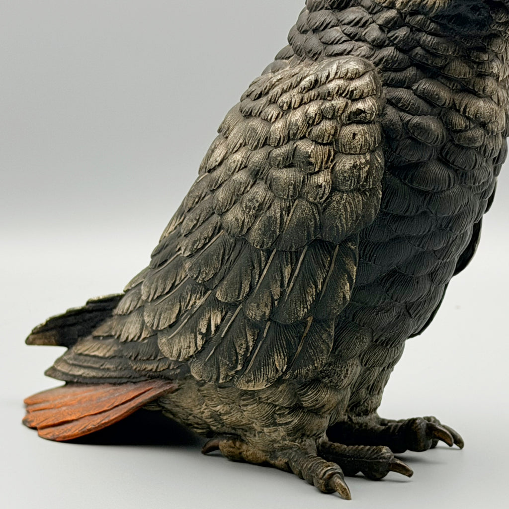 Grey Parrot Franz Bergman | Markies Antiques Ltd