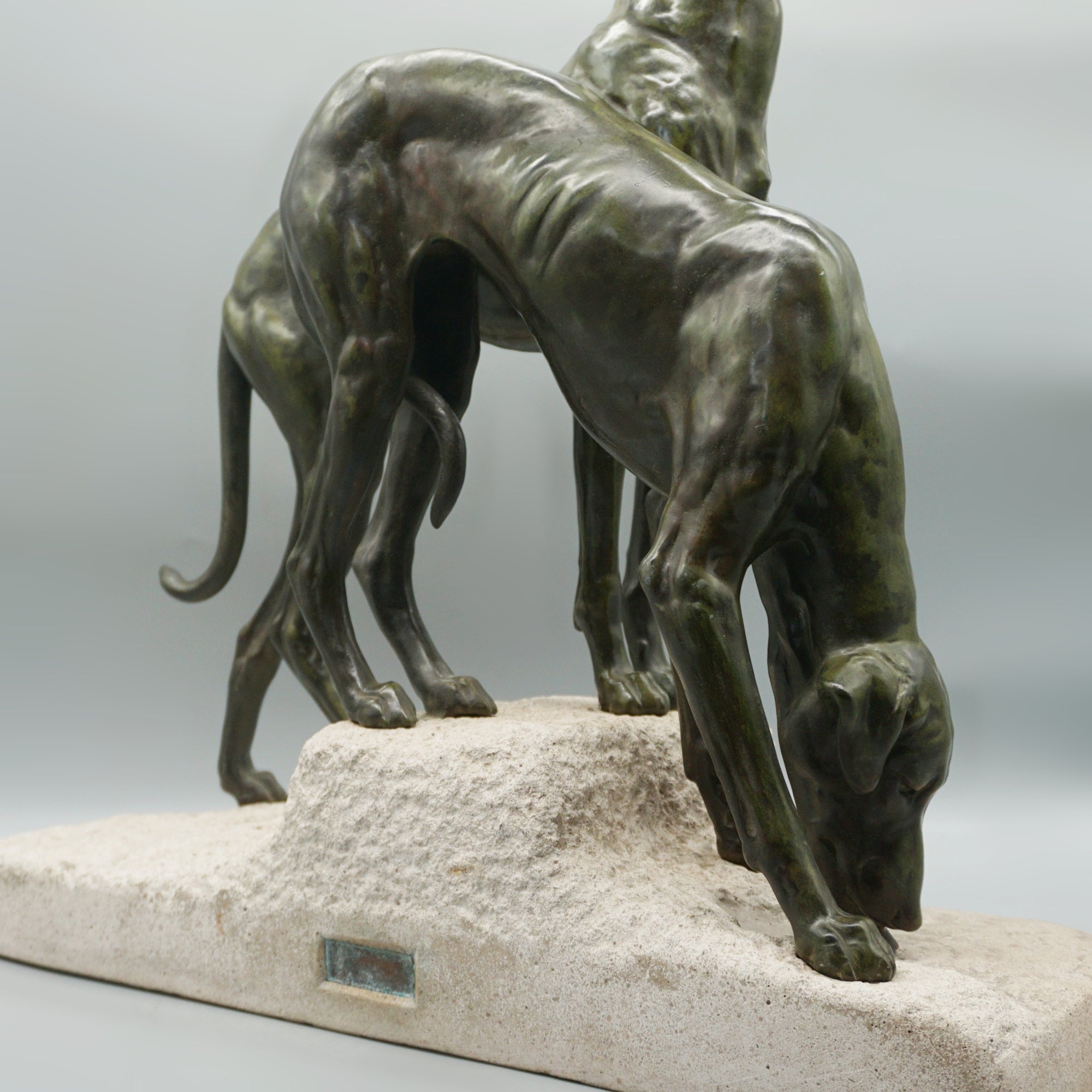 Greyhounds on a Rocky Base