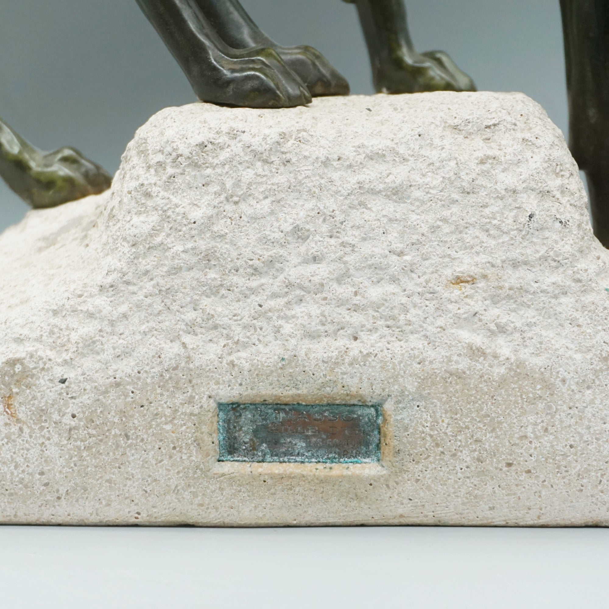 Greyhounds on a Rocky Base