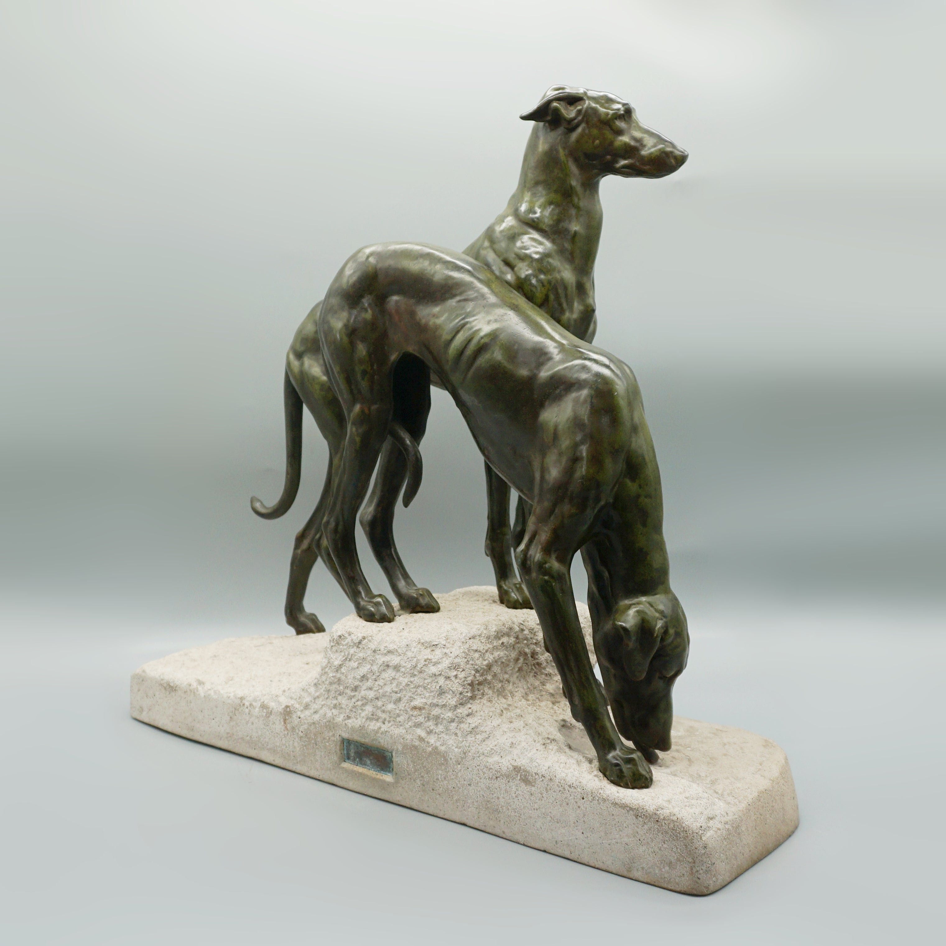 Greyhounds on a Rocky Base