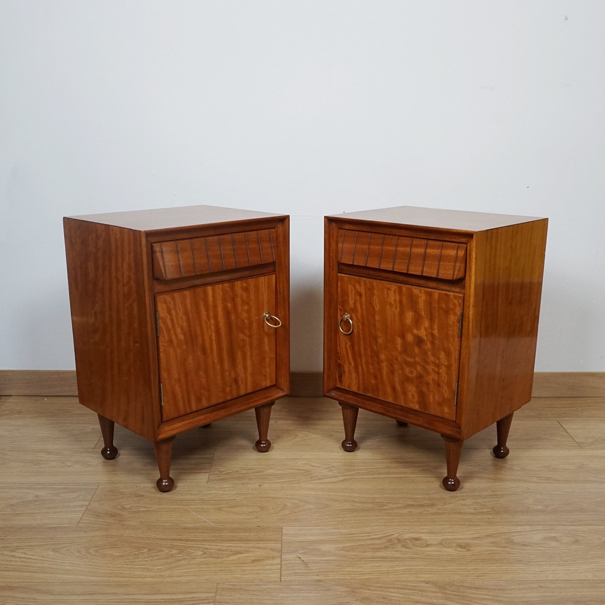 Mid-Century Bedside Cabinets by Heal's of London
