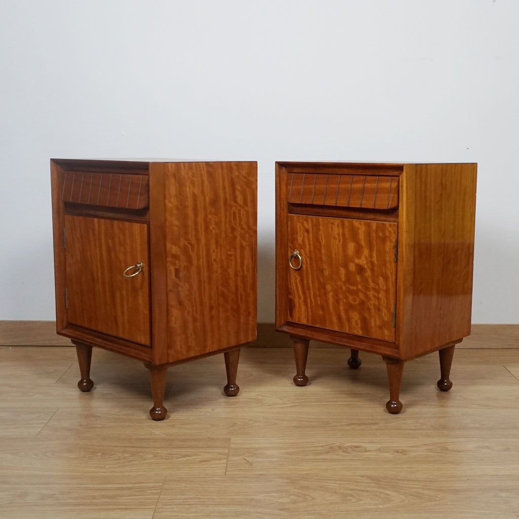 Mid-Century Bedside Cabinets by Heal's of London