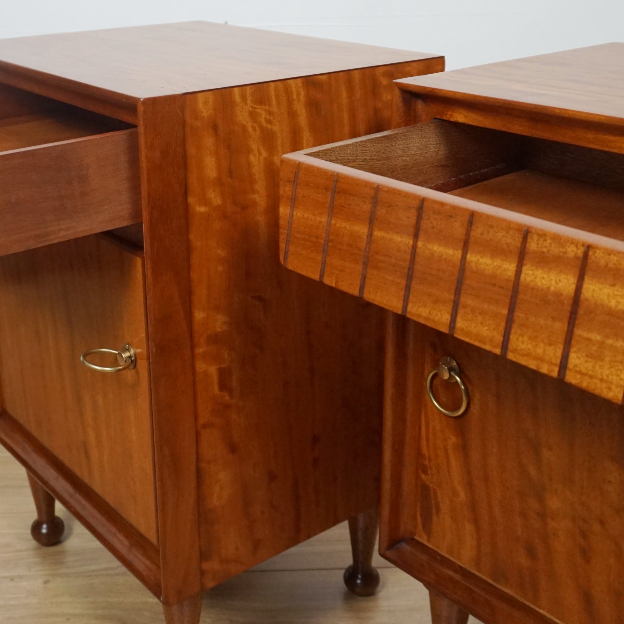 Mid-Century Bedside Cabinets by Heal's of London