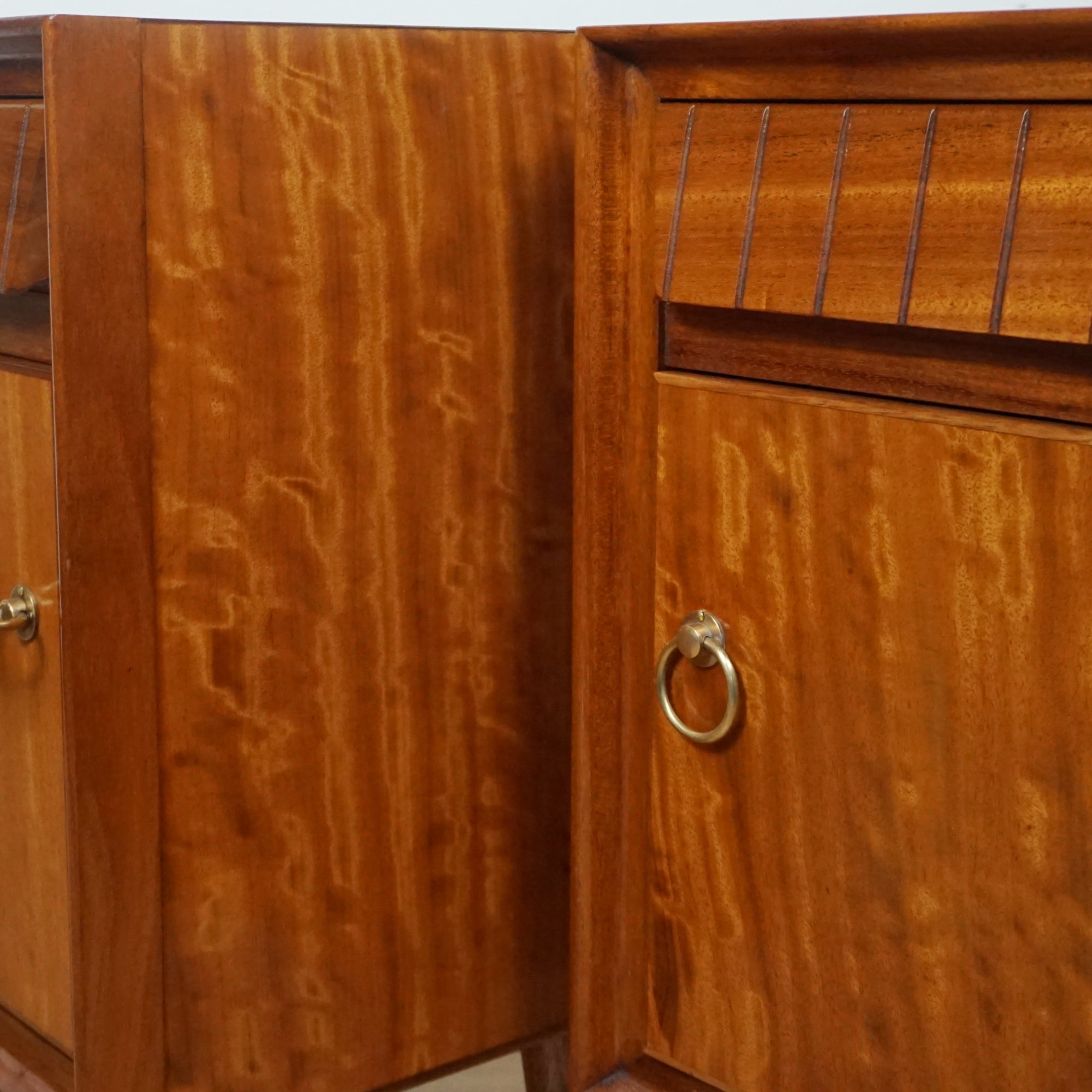 Mid-Century Bedside Cabinets by Heal's of London