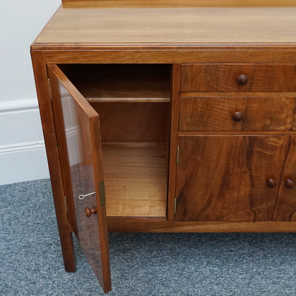 Art Deco Sideboard by Heal's Burr Walnut - Jeroen Markies Art Deco