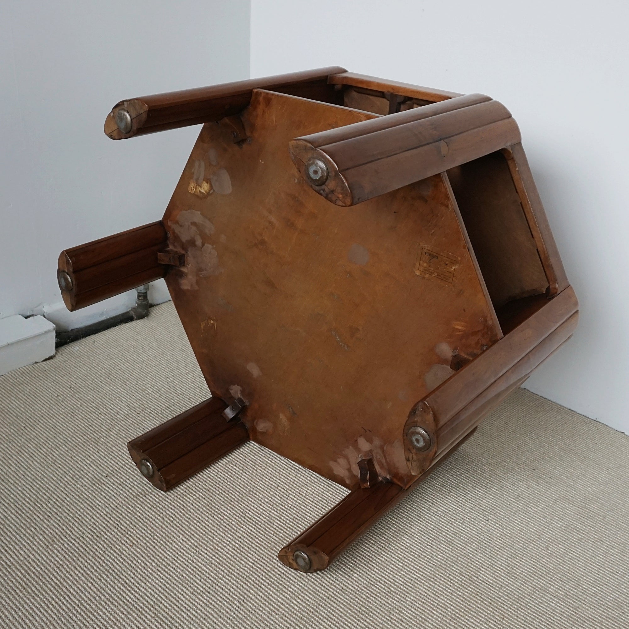 Art Deco Burr Walnut Coffee Table by Heal's of London - Jeroen Markies Art Deco