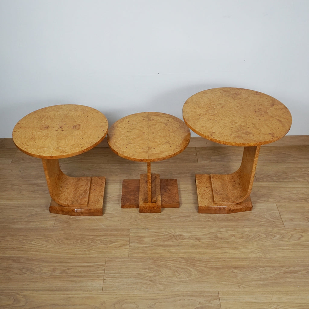 Art Deco 'J Nest' of Tables by Hille Furniture Company - Markies Antiques 
