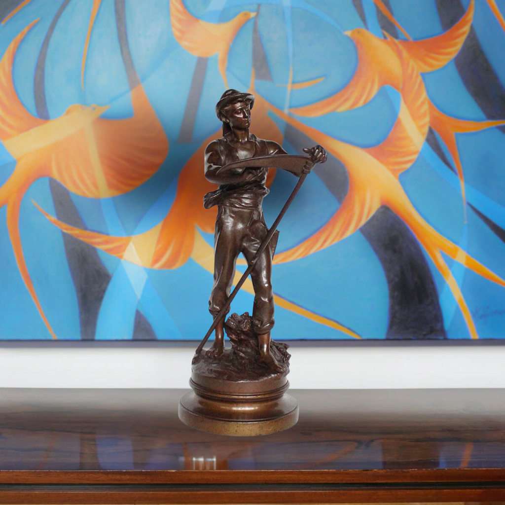 Homme Avec Faux