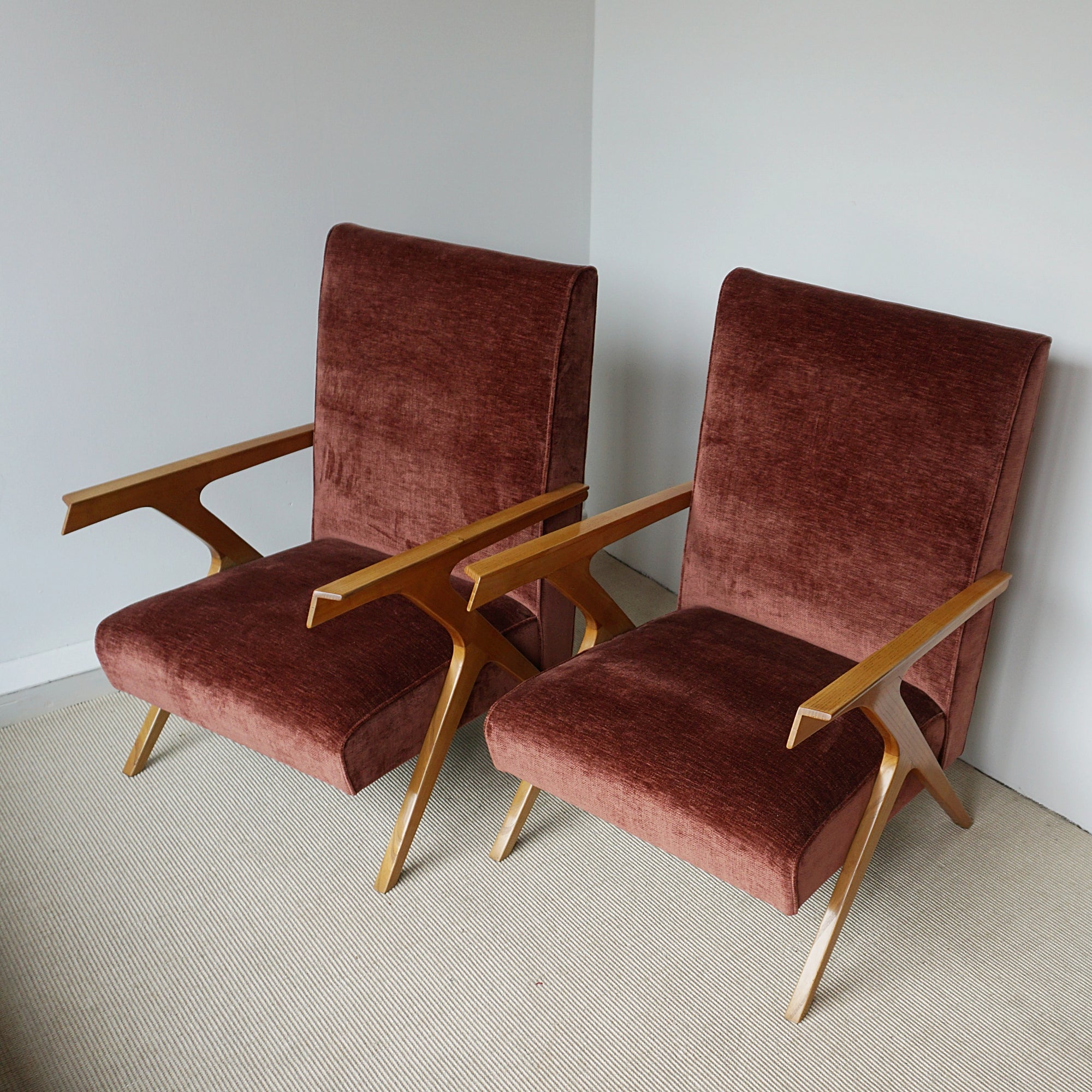 Antonio Gorgone Mid-Century Italian Armchairs - Jeroen Markies Art Deco