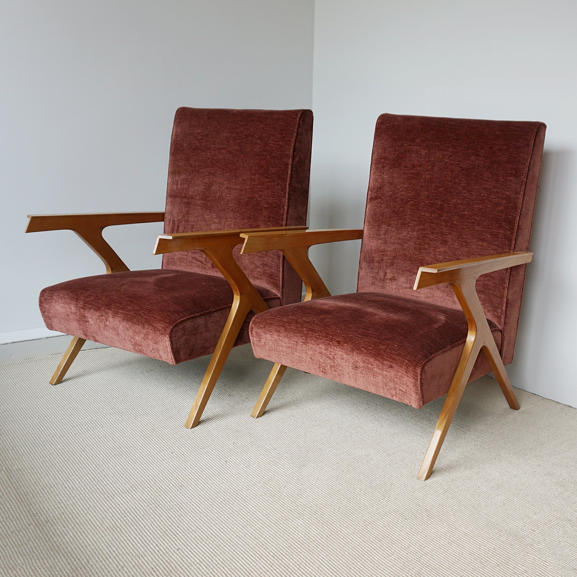 Antonio Gorgone Mid-Century Italian Armchairs - Jeroen Markies Art Deco