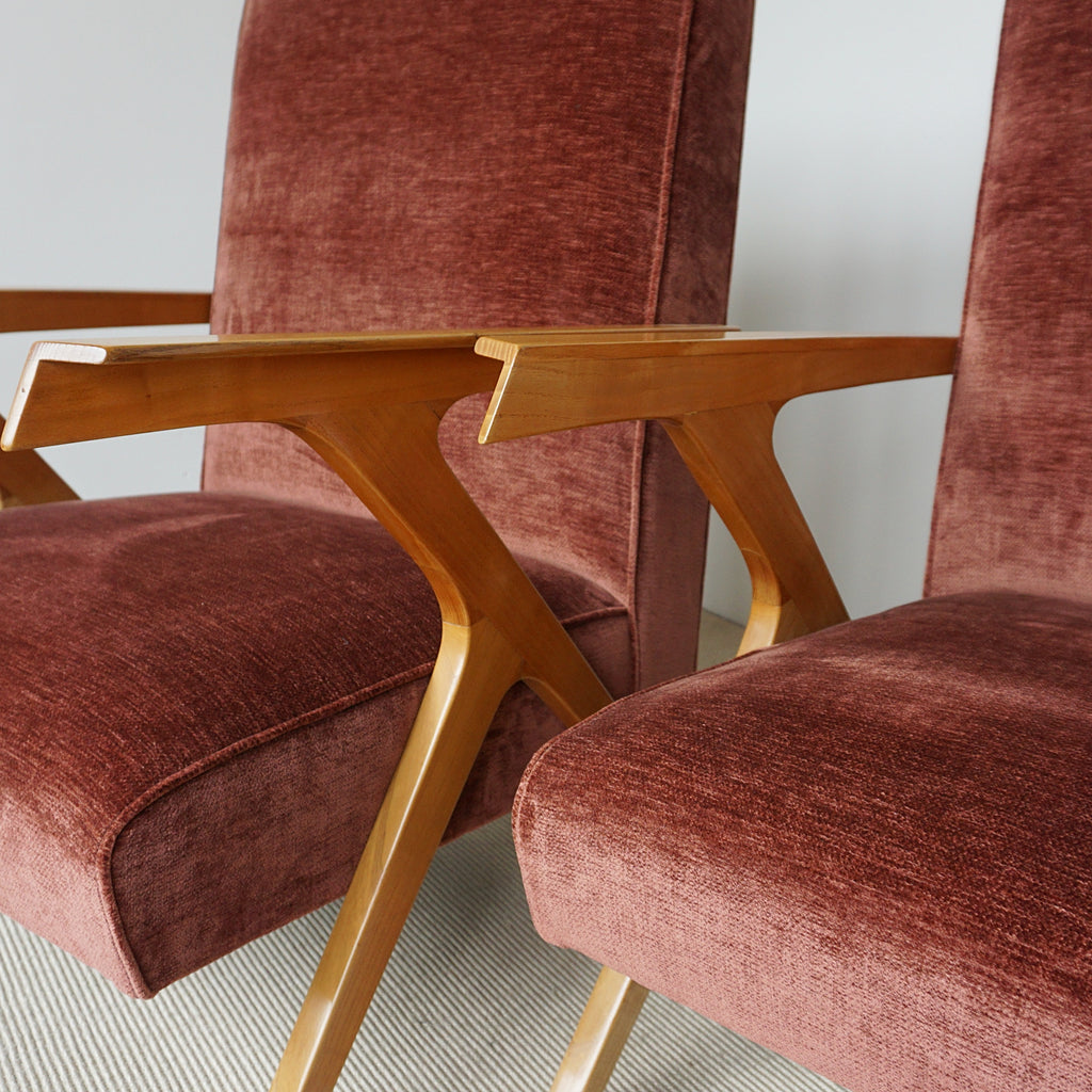 Antonio Gorgone Mid-Century Italian Armchairs - Jeroen Markies Art Deco