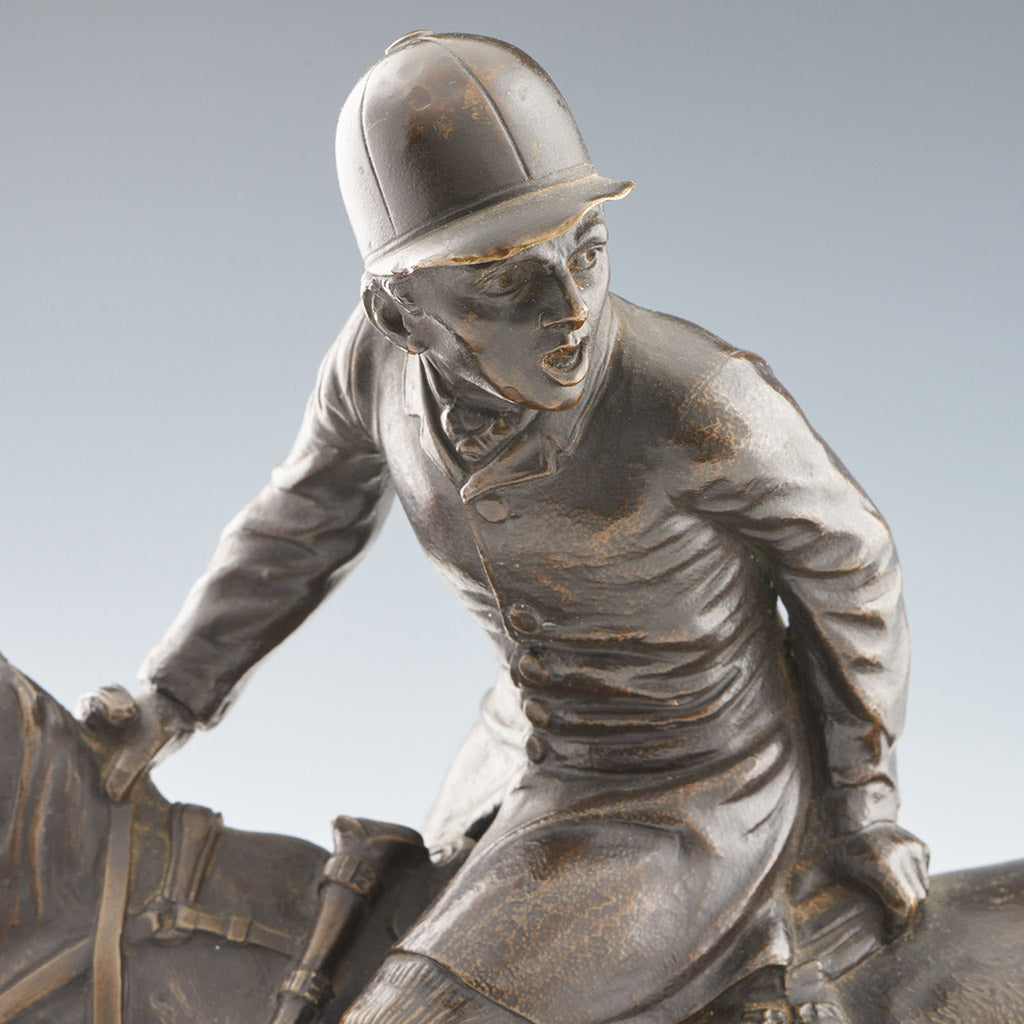 'The Huntsman' John Willis Good Mid 19th Century Bronze Fox Hunting Sculpture - Jeroen Markies Art Deco