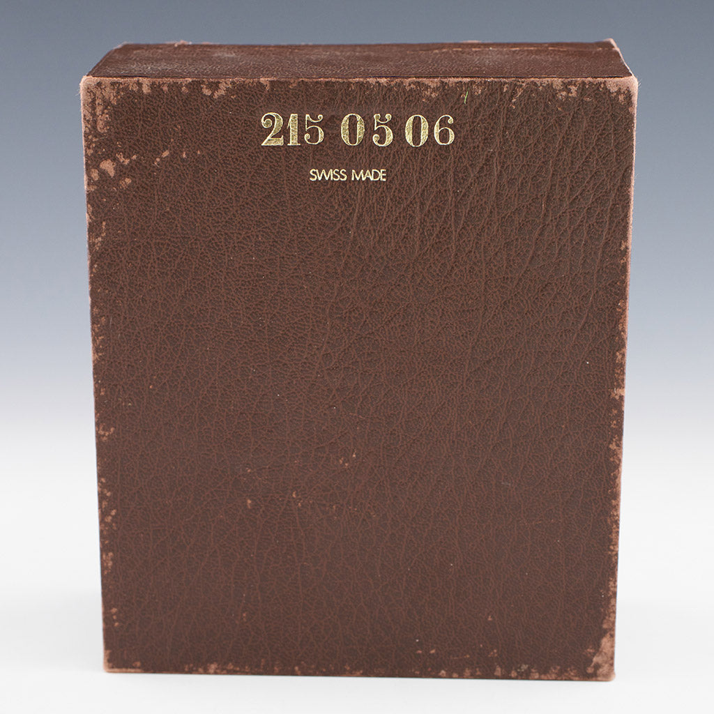 Vintage Jaeger LeCoultre 1950's Mantel Clock Gilt Brass - Jeroen Markies Art Deco