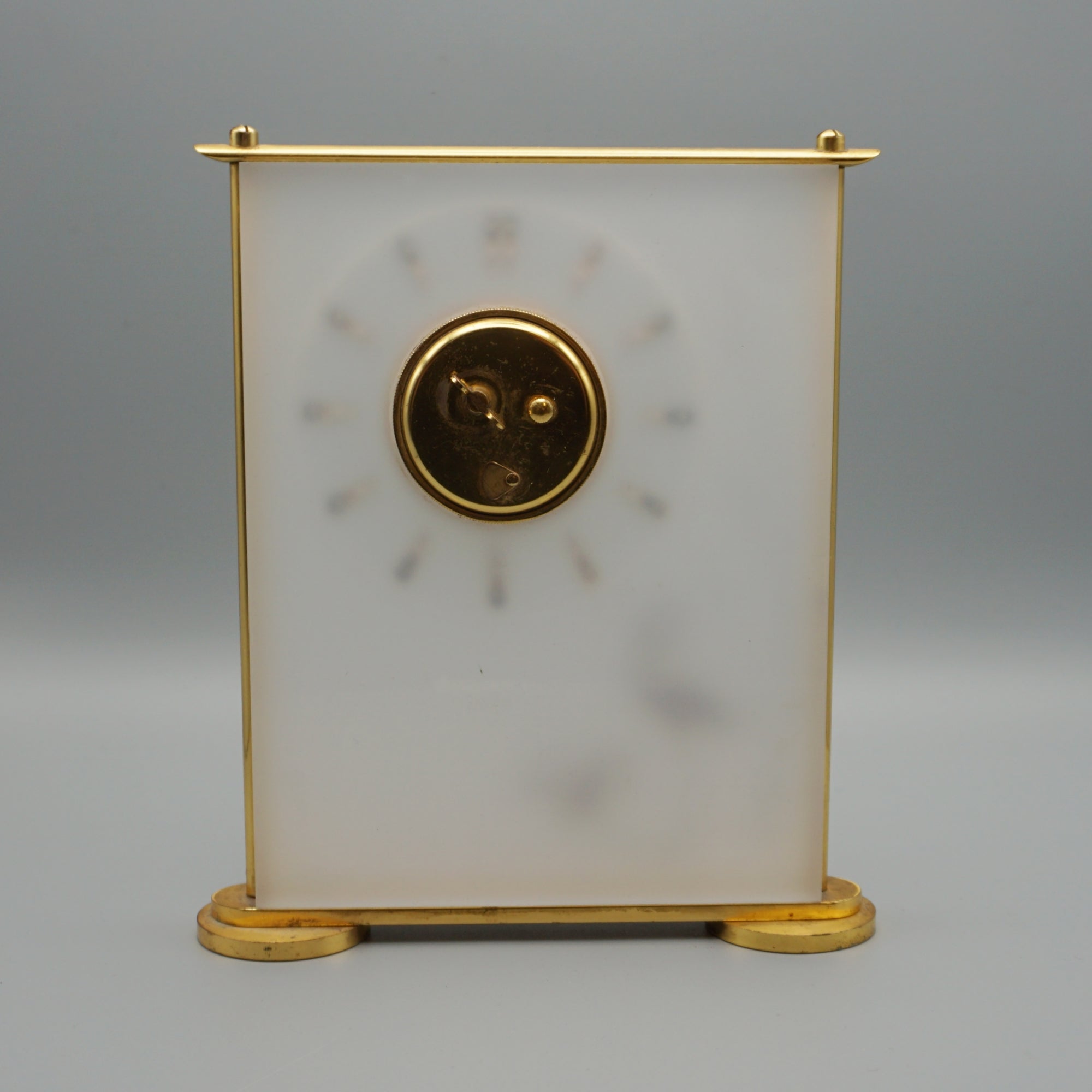 A Jaeger LeCoultre 'Marina' Mantel Clock