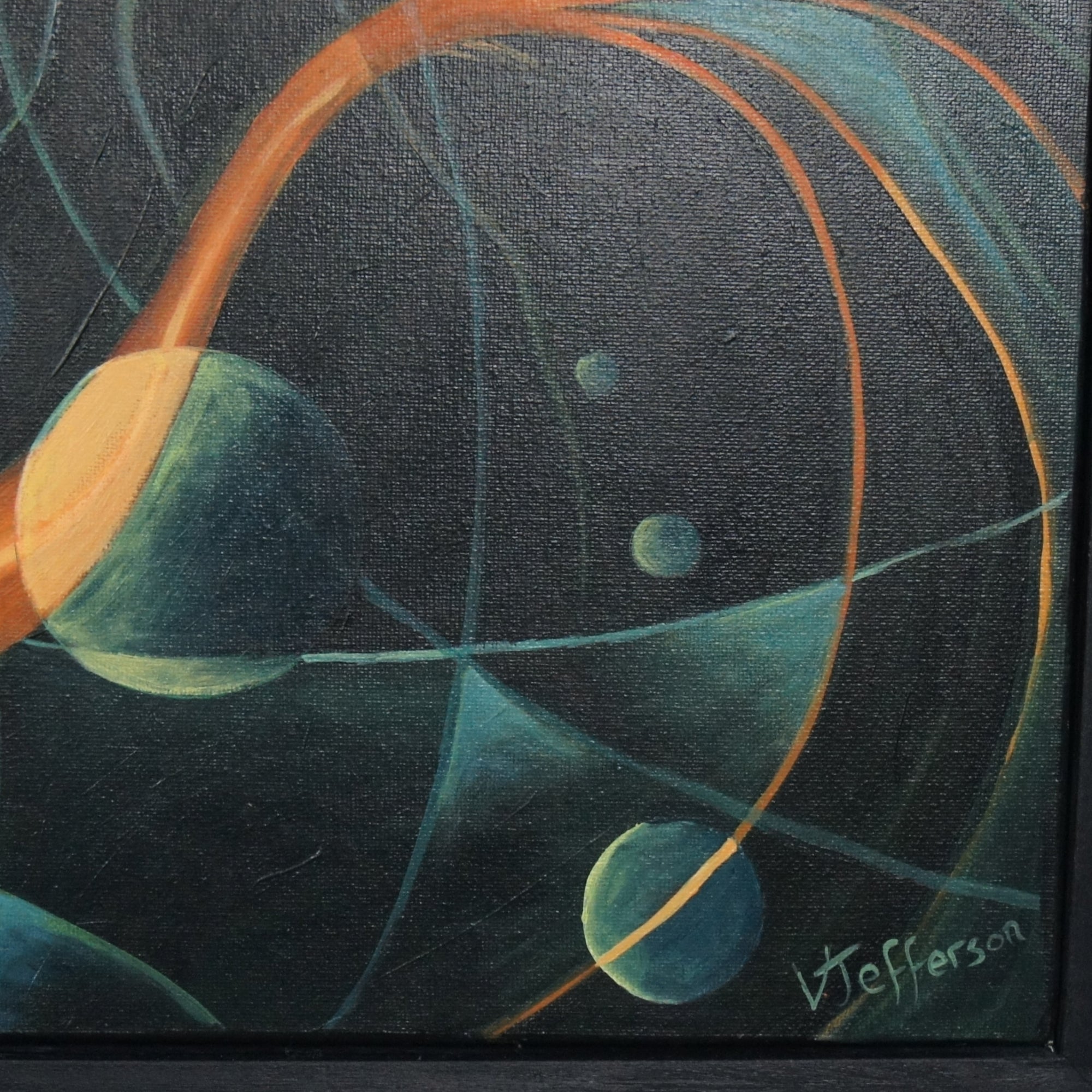 Contemporary Artwork | Vera Jefferson | Fish Painting Original | Markies Antiques Ltd