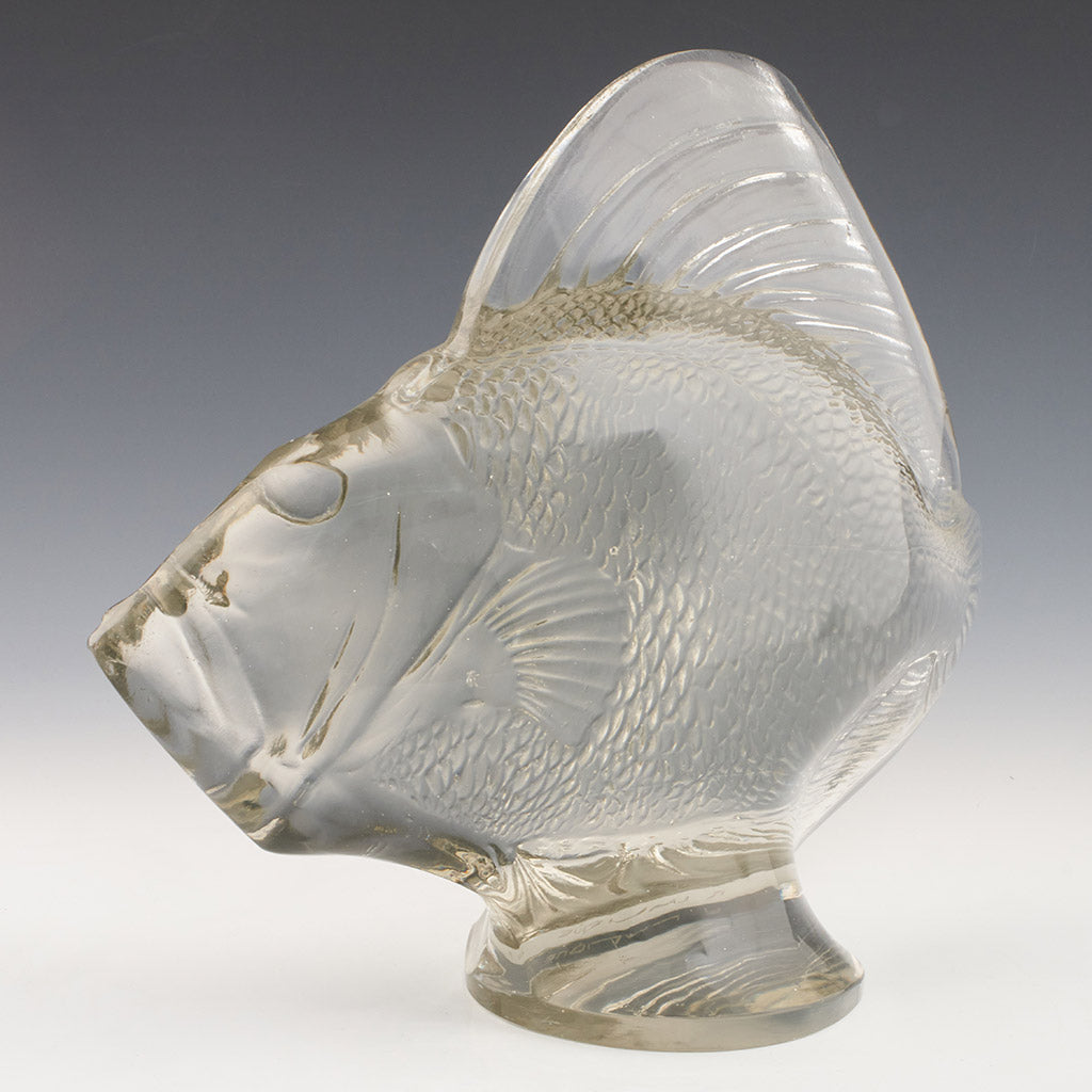 A large decorative fish by René Lalique - Jeroen Markies Art Deco
