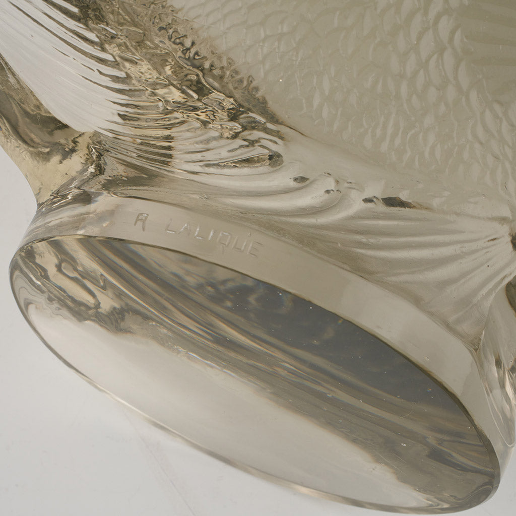 A large decorative fish by René Lalique - Jeroen Markies Art Deco