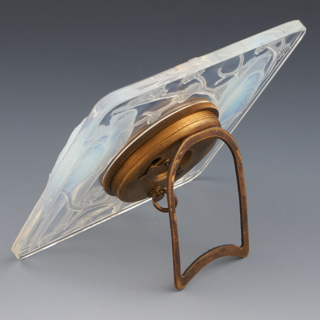 Inseperables - Rene Lalique Opalescent Glass Clock - Jeroen Markies Art Deco