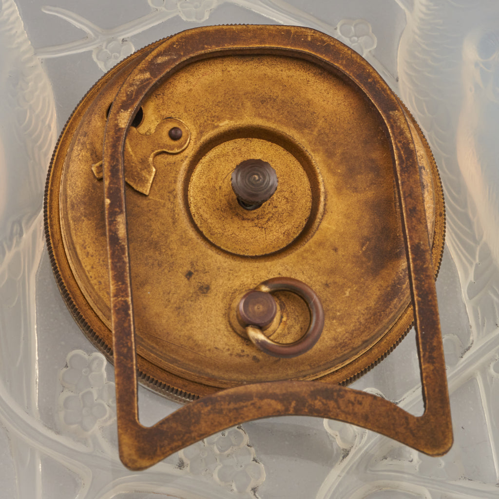 Inseperables - Rene Lalique Opalescent Glass Clock - Jeroen Markies Art Deco