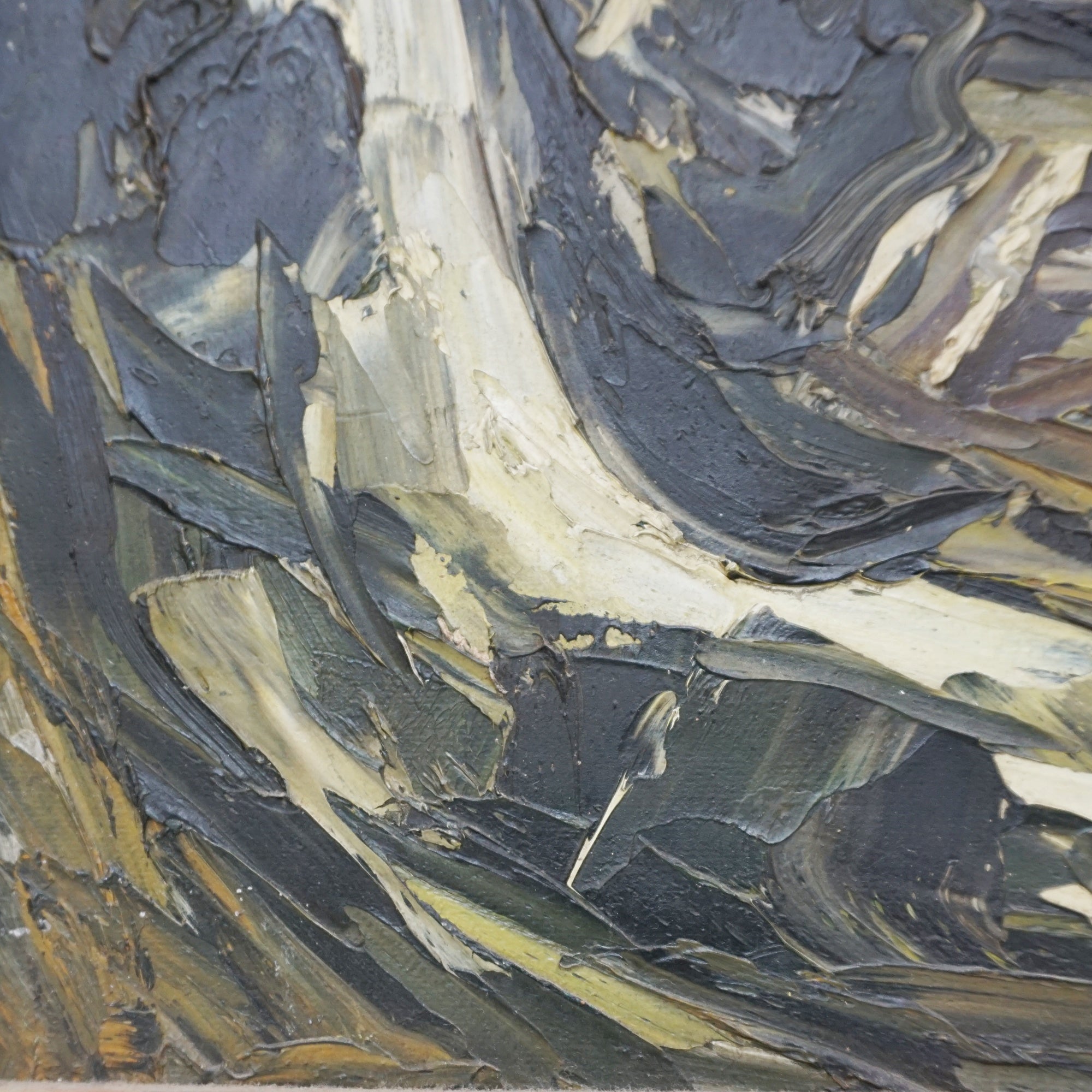 1936 Signed and Dated Oil on Board LLandscape Painting - Jeroen Markies Art Deco