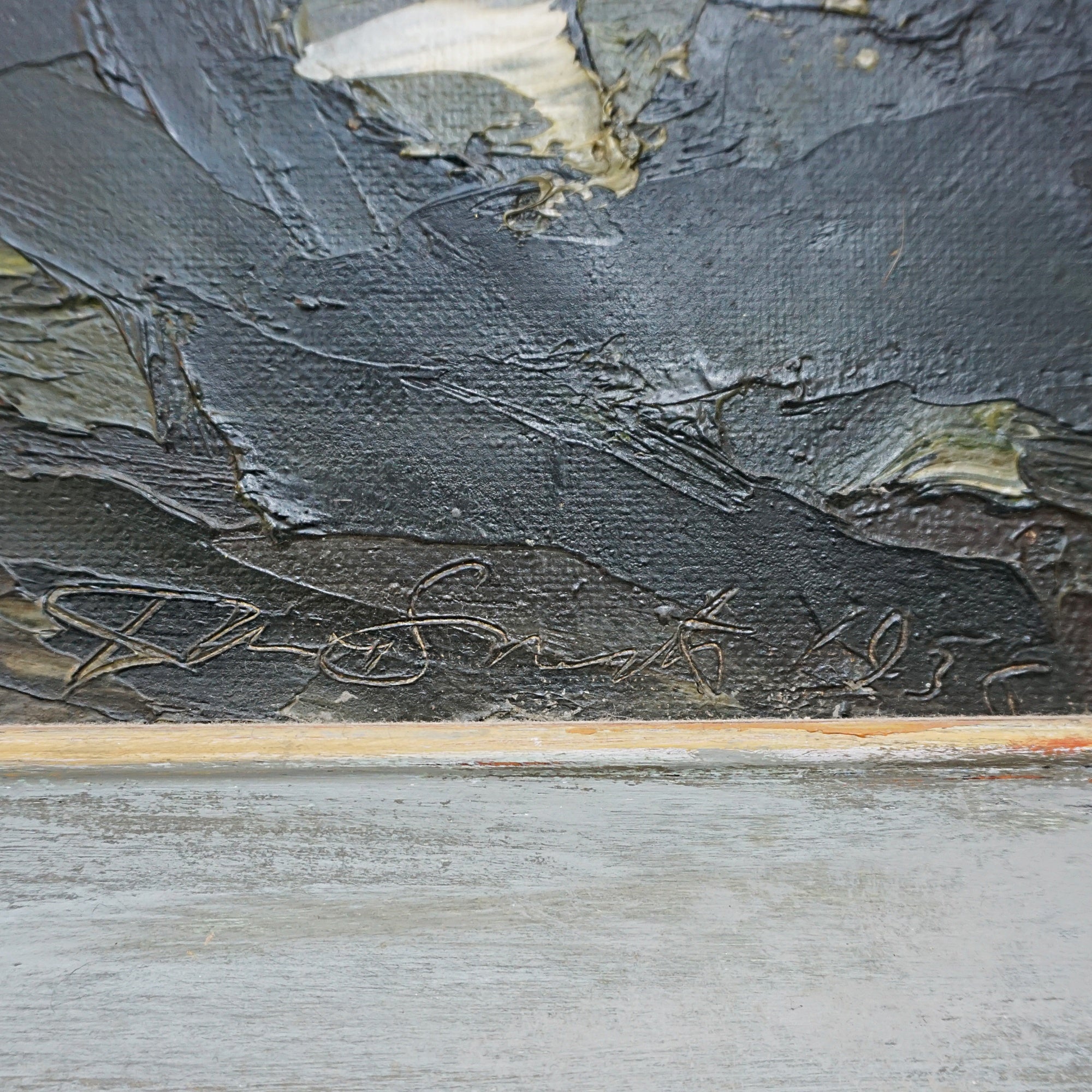 1936 Signed and Dated Oil on Board LLandscape Painting - Jeroen Markies Art Deco