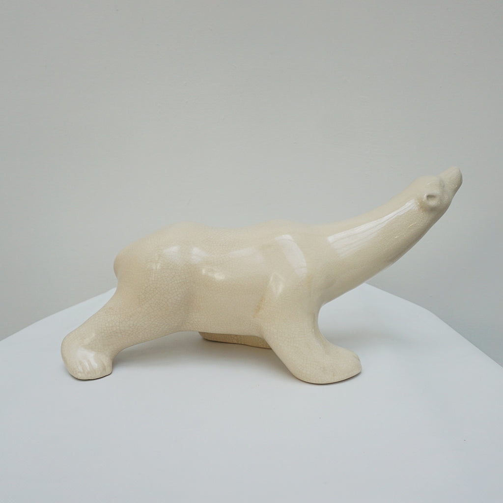 Striding Polar Bear - Jeroen Markies Art Deco