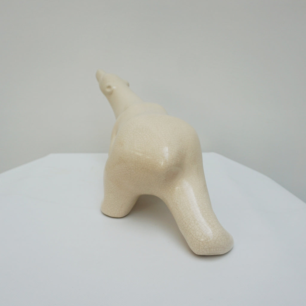Striding Polar Bear - Jeroen Markies Art Deco