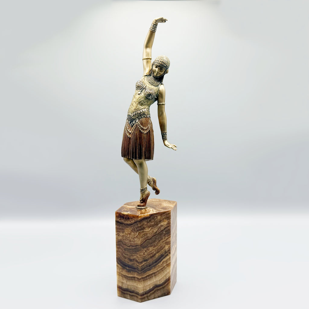 Dancer of Lebanon Chiparus Cold Painted Bronze Sculpture | Markies Antiques Ltd