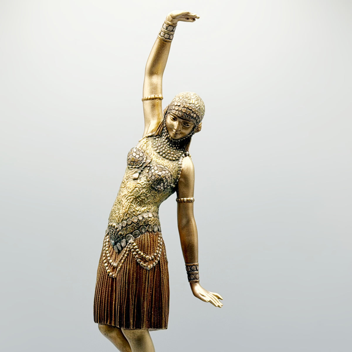 Dancer of Lebanon Chiparus Cold Painted Bronze Sculpture | Markies Antiques Ltd