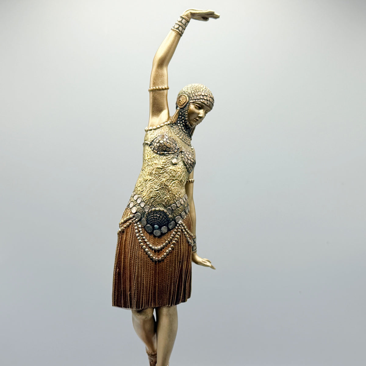 Dancer of Lebanon Chiparus Cold Painted Bronze Sculpture | Markies Antiques Ltd