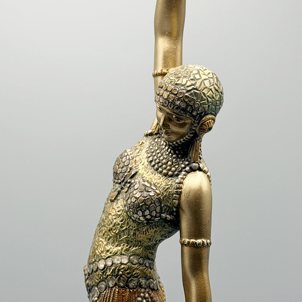 Dancer of Lebanon Chiparus Cold Painted Bronze Sculpture | Markies Antiques Ltd