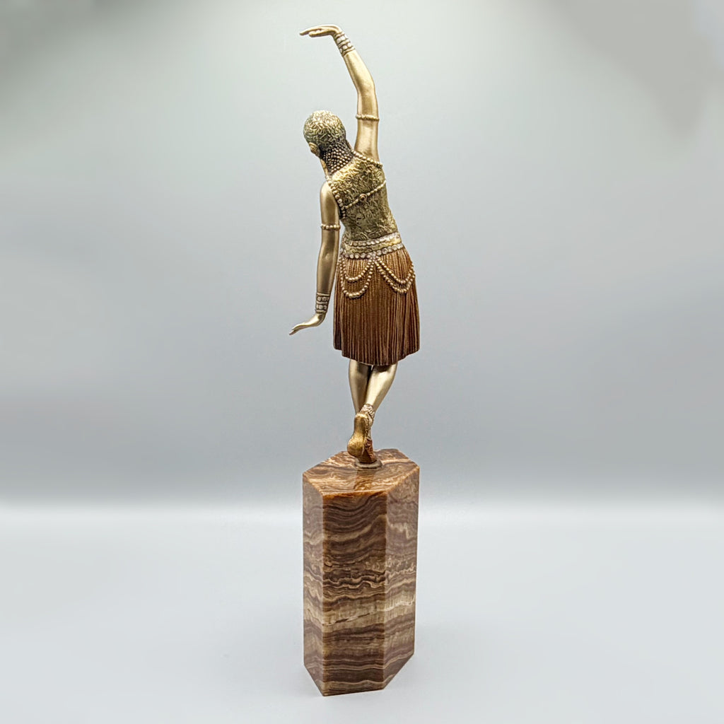 Dancer of Lebanon Chiparus Cold Painted Bronze Sculpture | Markies Antiques Ltd